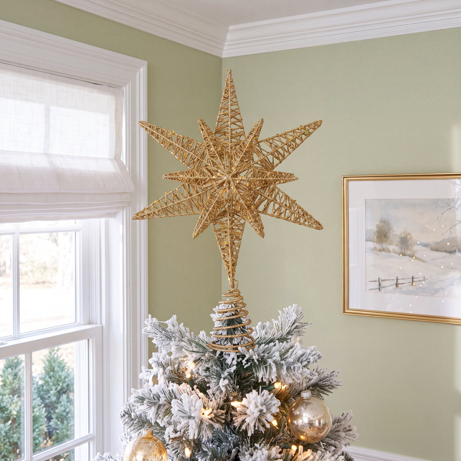 The Holiday Aisle® 10" Tree Topper