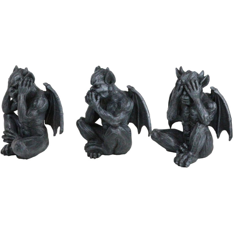 Figurine Amiyra assise gargouille