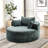 55''L Chenille Sponge Single Sofa,No Assembly Required,Fluffy Modern Sleeper Chair For Living Room, Bedroom, Lounge And Projection Room(Not A Swivel Chair.)-2092602760