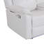 Fauteuil inclinable avec éclairage à DEL Blanche pour un confort et un style modernes, parfait pour la détente et la lecture