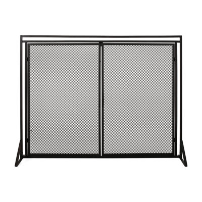 Pare-étincelles polyvalent en fer avec une conception simple - s'adapte à tout, h 30,64 po x l 41,07 po