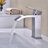 Waterfall Spout Bathroom Sink Single Handle Faucet With Pop-Up Drain (With Overflow)-118543516