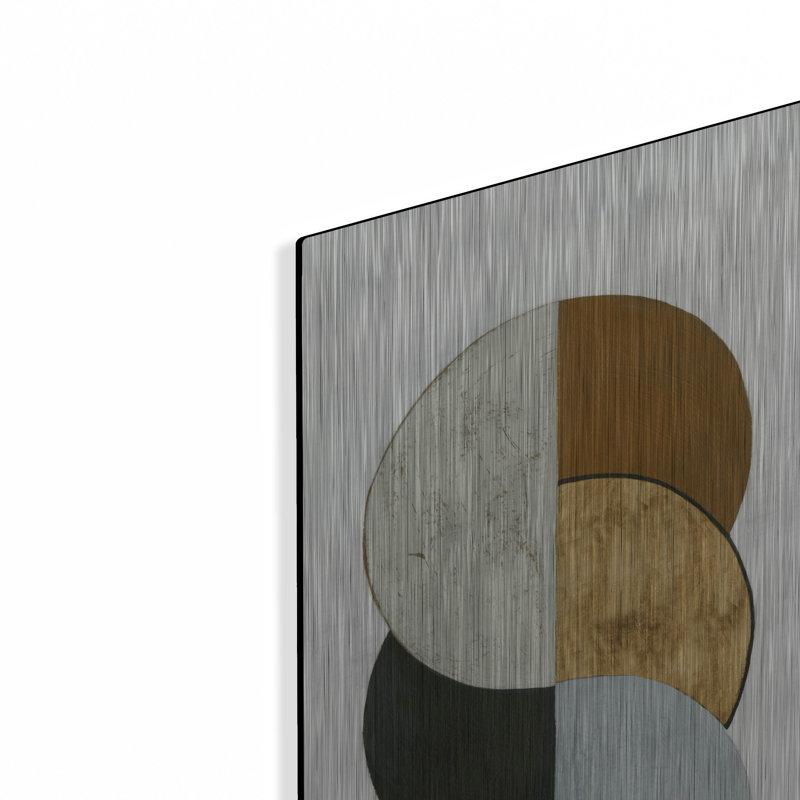 «Stacked Coins I» par Grace Popp, H 24 po x l 12 po