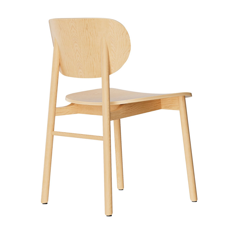 Chaise d'invité en bois