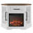 Lakeisha TV Stand for to 43" with Electric Fireplace Included-1454276635