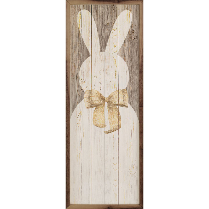 Lapin blanchi, H 36 po x l 12 po x P 1 po