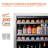 Ca'Lefort 24'' Built-in Beverage Refrigerators & Coolers Beer Cooler for 140-220 Cans with Quiet Compressor, -124454963
