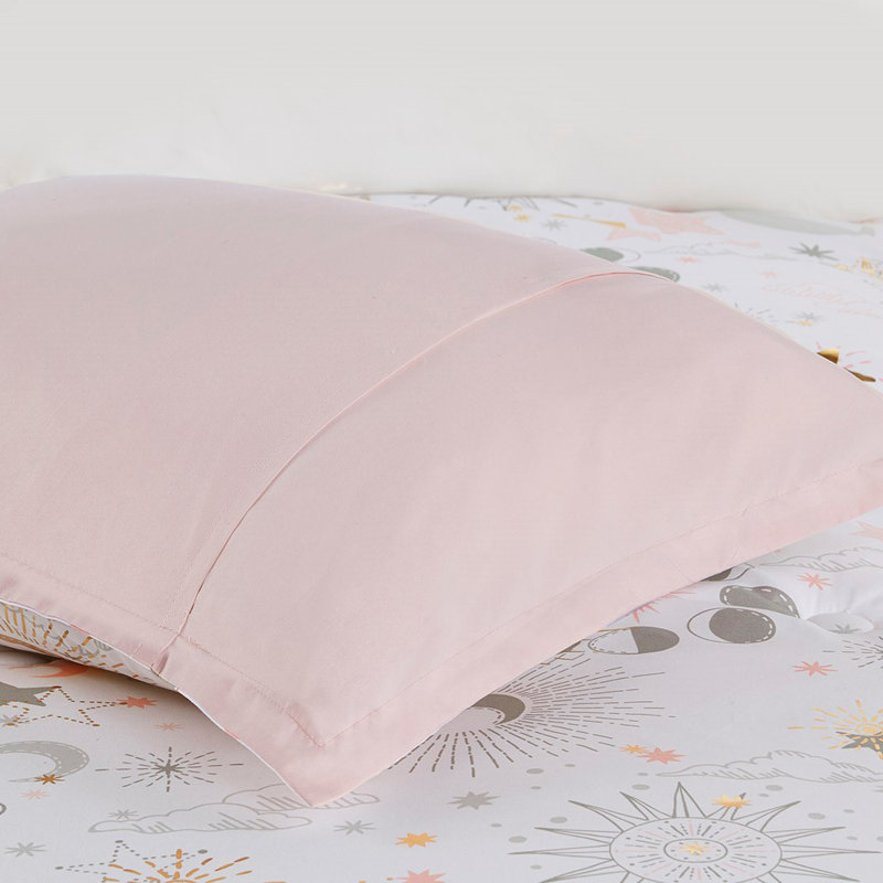 Blush and Gold Celestial Dreams Full Comforter Set