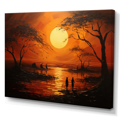 Madysun " African Tribal Sunset II "