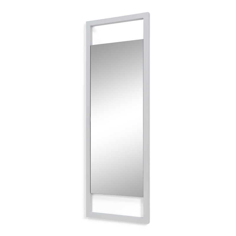 Howlett Metal Flat Wall Mirror, 54cm H x 44cm W