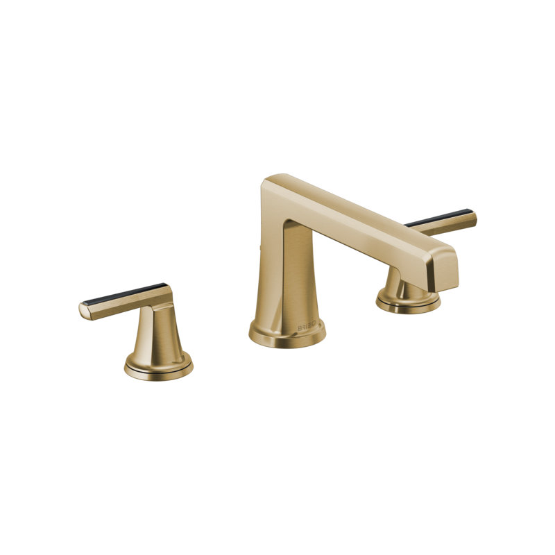 Levoir® Two-Handle Wall Mount Lavatory Faucet - Less Handles, Lever, Luxe Nickel