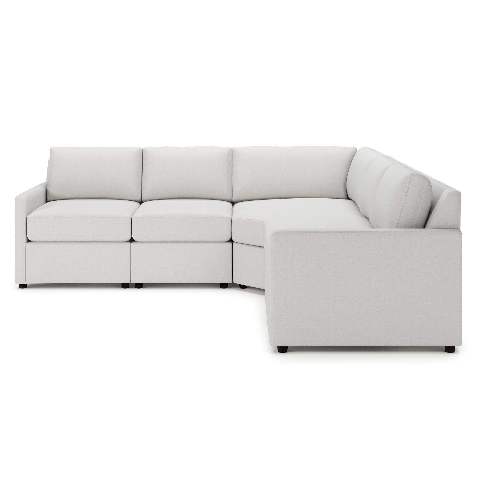 Damari Sectional, Macarena Beige Basketweave