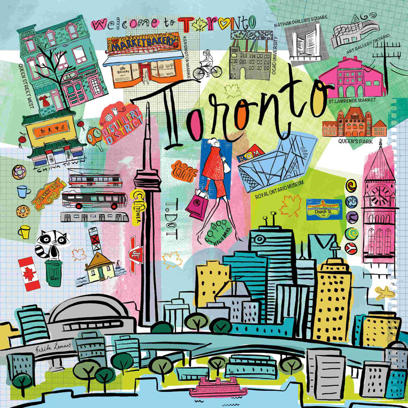 «Global Travel XIII» par Farida Zaman - peinture sur toile tendue, H 30 po x l 30 po, Toile tendue, Non