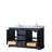 Avery 60'' Double Bathroom Vanity with Stone Top-41604576-97831838