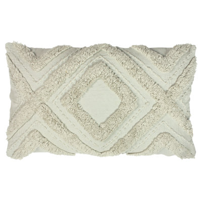 Geometric Rectangular Lumbar Cushion Cover