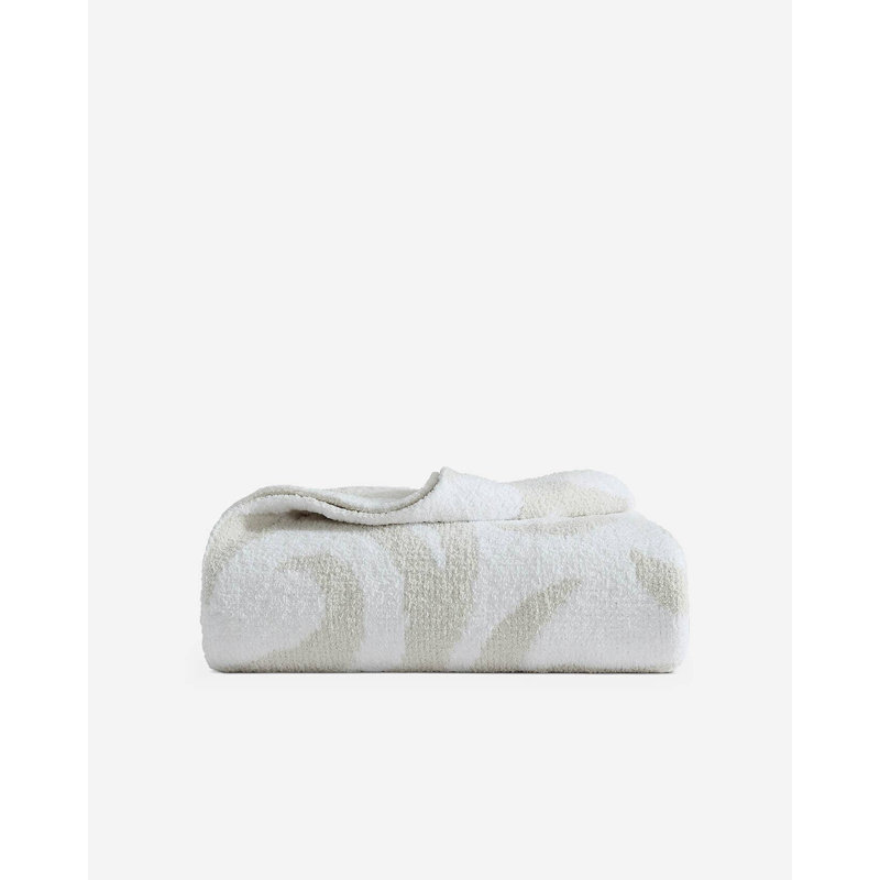 Blanket, Cloud Gray/Off White, Queen