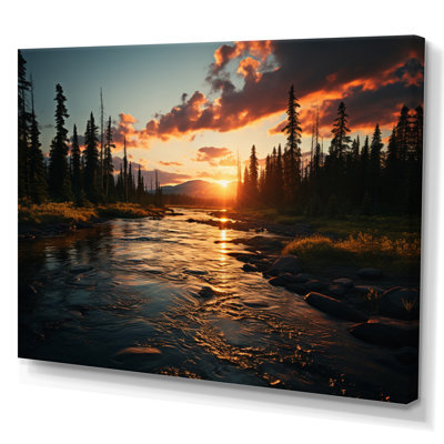 Canada télécommande «Wilderness» sur toile
