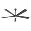 60 po Ventilateur de plafond intérieur avec ensemble d'éclairage et télécommande-12453907-1830738