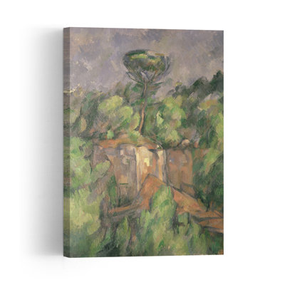 Carrière de Bibemus, 1898-1900 - Estampe murale abstraite de paysage contemporain