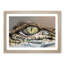 Crocodile Eye - Picture Frame Graphic Art Print-55682915-55682920