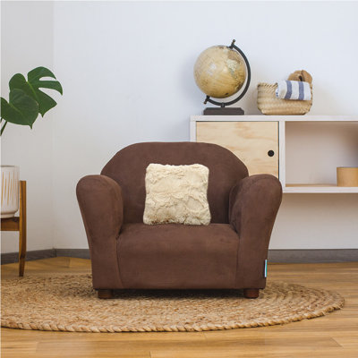 Chaise en micro-suède Keet