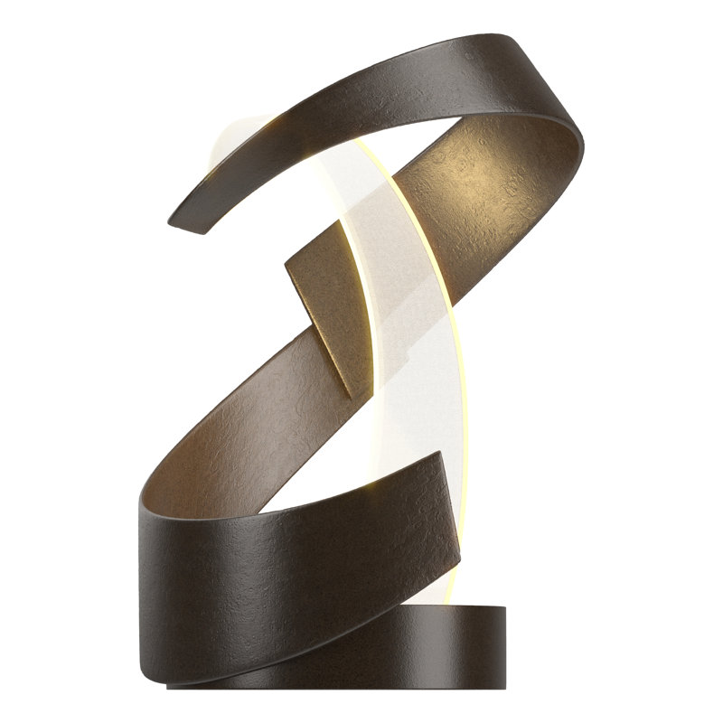 Lampe de table 15 "Encounter, Bronze huilé