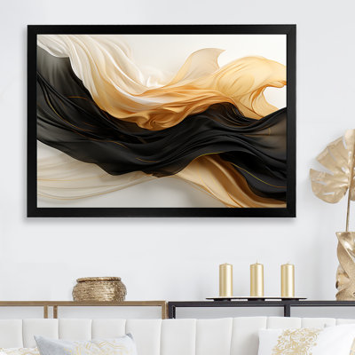 Art mural, impression sur toile, formes abstraites