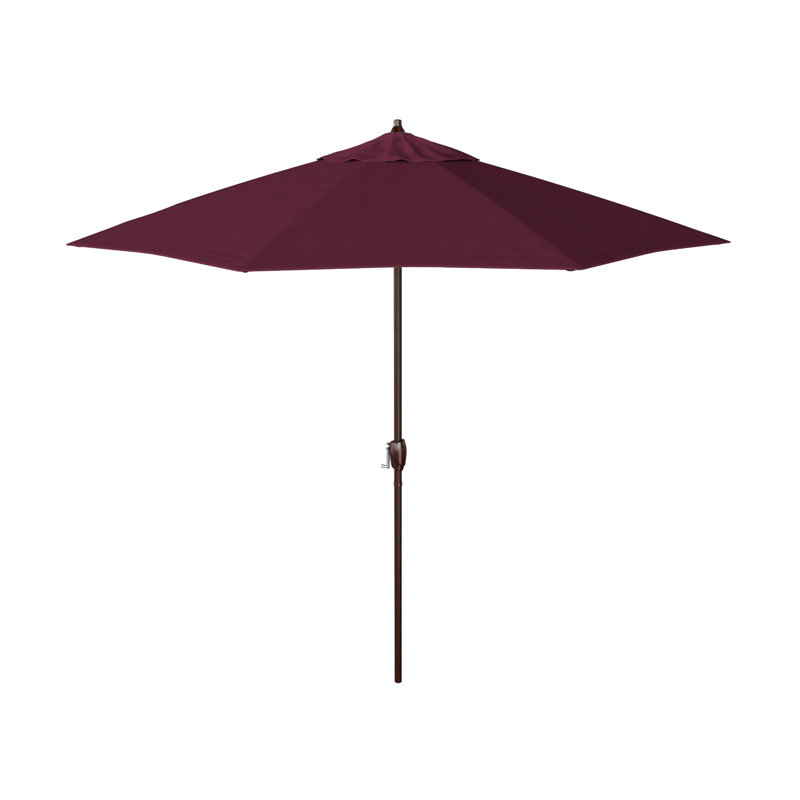 Loudean 108'' Tilt Market Umbrella, Purple Performance