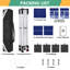 3x3m Pop Up Canopy with 4 Sidewalls, Canopy Tent 3x3 for Parties, Backyard, Commercial-108508715