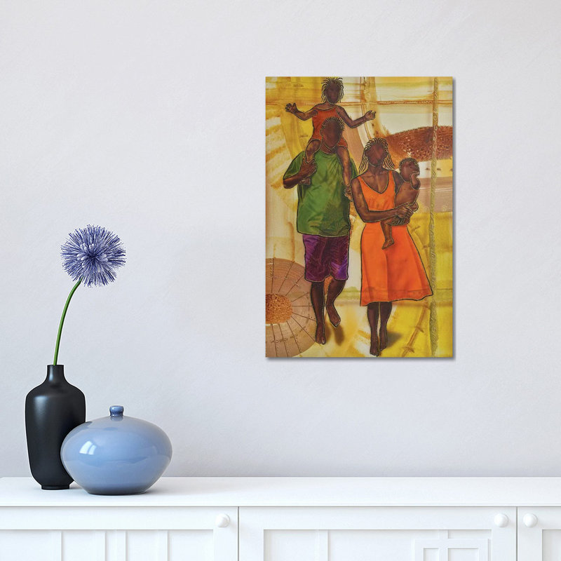 Family 1 Piece Wall Art on Canvas, 20.32 cm H x 30.48 cm W, Wrapped Canvas