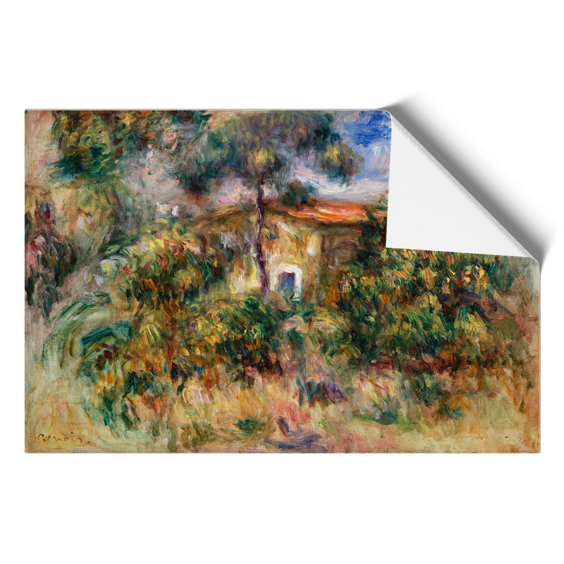 Farmhouse Vol.2 by Pierre-Auguste Renoir - No Frame Painting, 30cm H x 42cm W x 0.1cm D