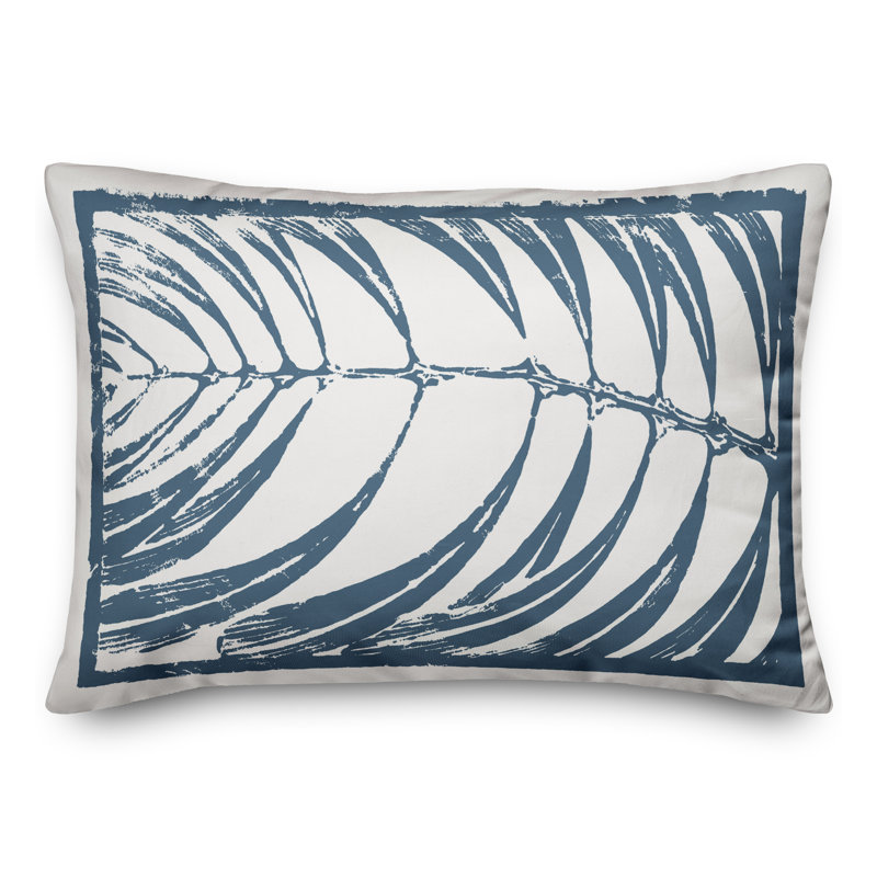  Housse et insert d'oreiller rectangulaire Leaf Imprint II