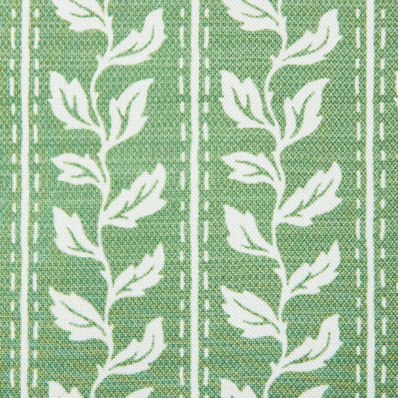 MARTHA STEWART Vineyard Vines Indoor Outdoor Lumbar Pillow 2-Pack Set, 18", Green, Square, 18"H x 18"W