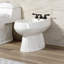 Robinet de bidet vertical à trois poignées Nuwave-75089078