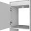 Meuble-lavabo autoportant avec tablette ouverte Bruto-67810164