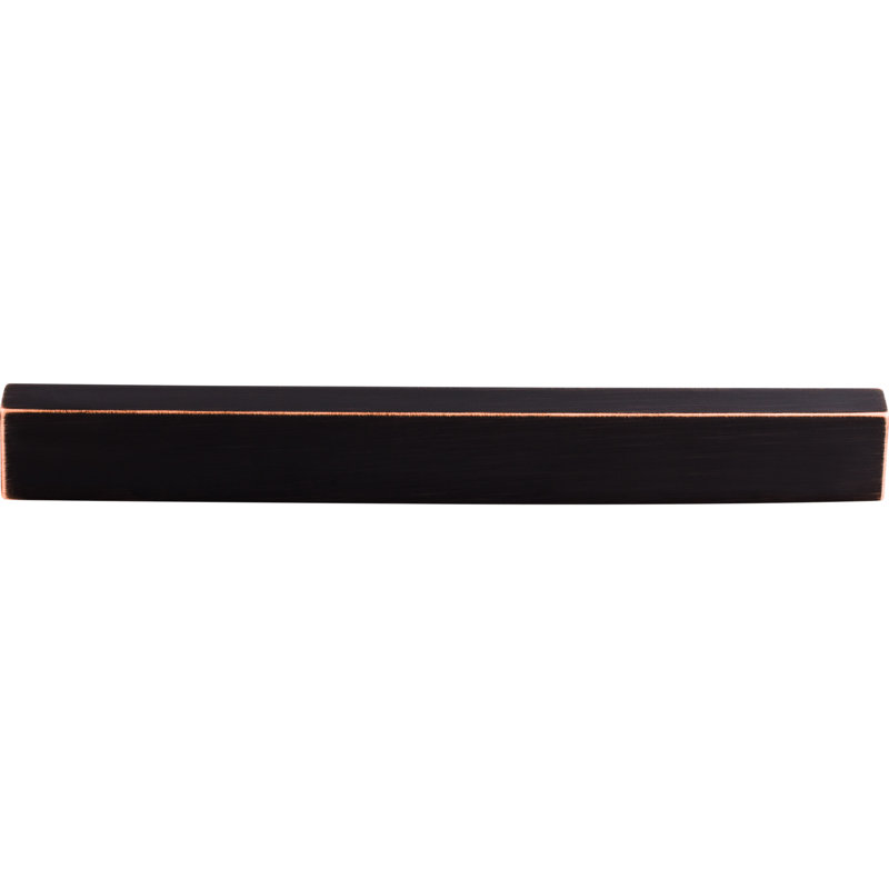 Modern Metro Finger Pull, Tuscan Bronze, 8" Center to Center