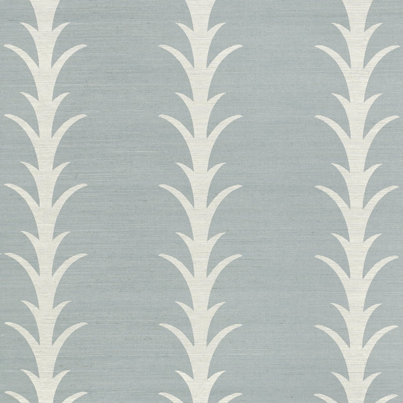 Papier peint Schisacher x Celerie Kemble Acanthus, Chambray
