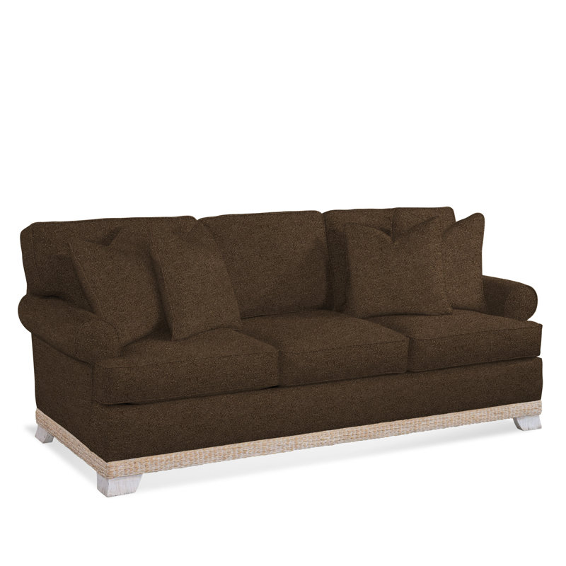 Fairwind 83" Sofa Bed with Reversible Cushions, Elite Chocolate; 0321-72, Gel Memory Foam Mattress