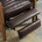 26" Wide Mid Century Modern Oil Wax Leather Manual Club Recliner Chair (Set Of 4)-396682591