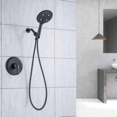 Robinet de baignoire et de douche à pression équilibrée avec valve brute