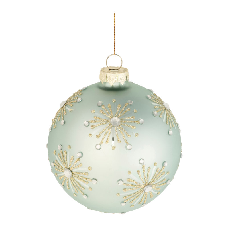 Boules de verre vertes
