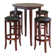 Emilio 4 - Person Four Leg Dining Set