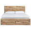 Lit plateforme avec rangement Homeira-89989579