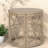 Compact Patio Tables, Pe Rattan 19.75 Inch Boho Modern Patio Home