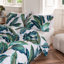 Ensemble de housse de couette chic 100% coton imprimé de fleurs-110239100-110239105