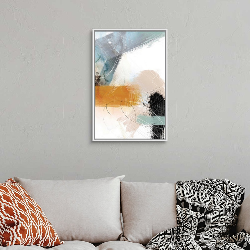 Reproduction d’art sur toile, "blush no. 2" par Louis Duncan-he, Toile blanche encadrée, H 32 po x l 22 po x P 1,75 po