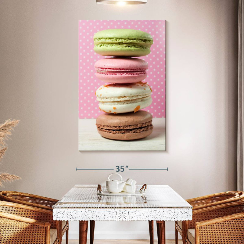Yarlin Stacked Macarons, 51" H x 34" W