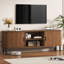  Meuble télé 70 po pour téléviseur de 80 po ou moins avec support coulissant et tablettes de rangement-78746284