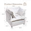 Fauteuil surdimensionné 38 po avec accoudoirs-1233782953
