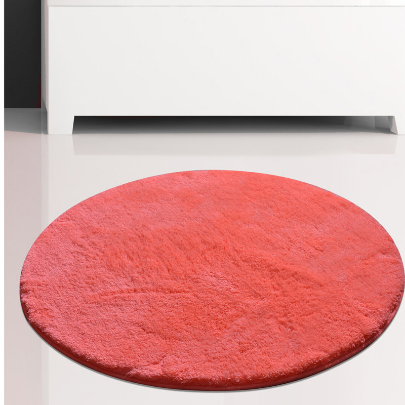 Markleeville Bath Rug, Vermilion